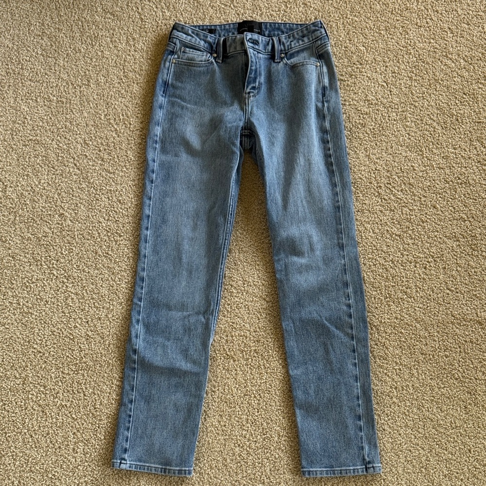 White House Black Market Light Blue Denim Mid-Rise Jeans